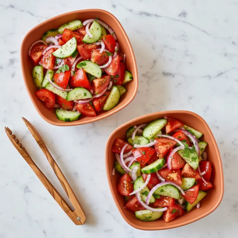 Tomato Cucumber Salad