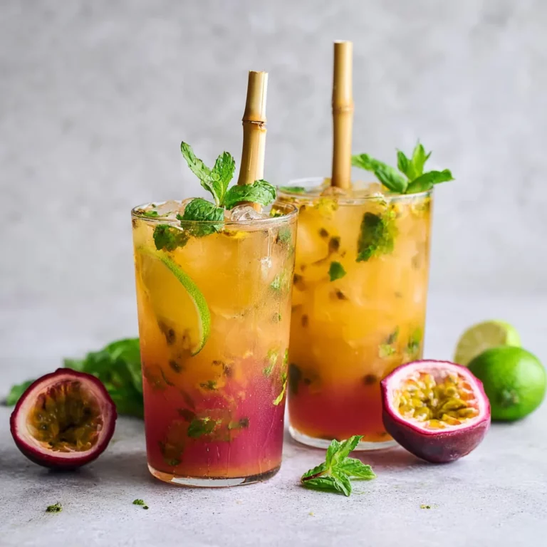 Tropical Mojito Mocktail