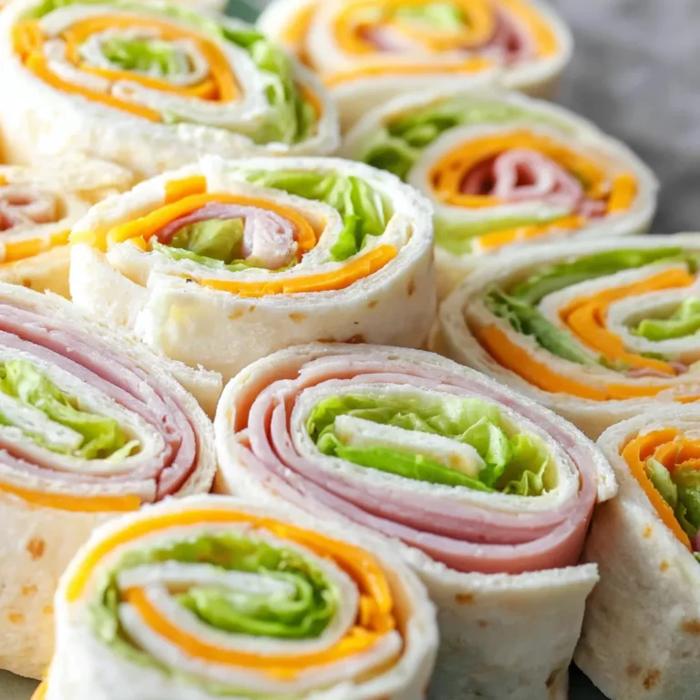 Turkey Cheddar Roll Ups