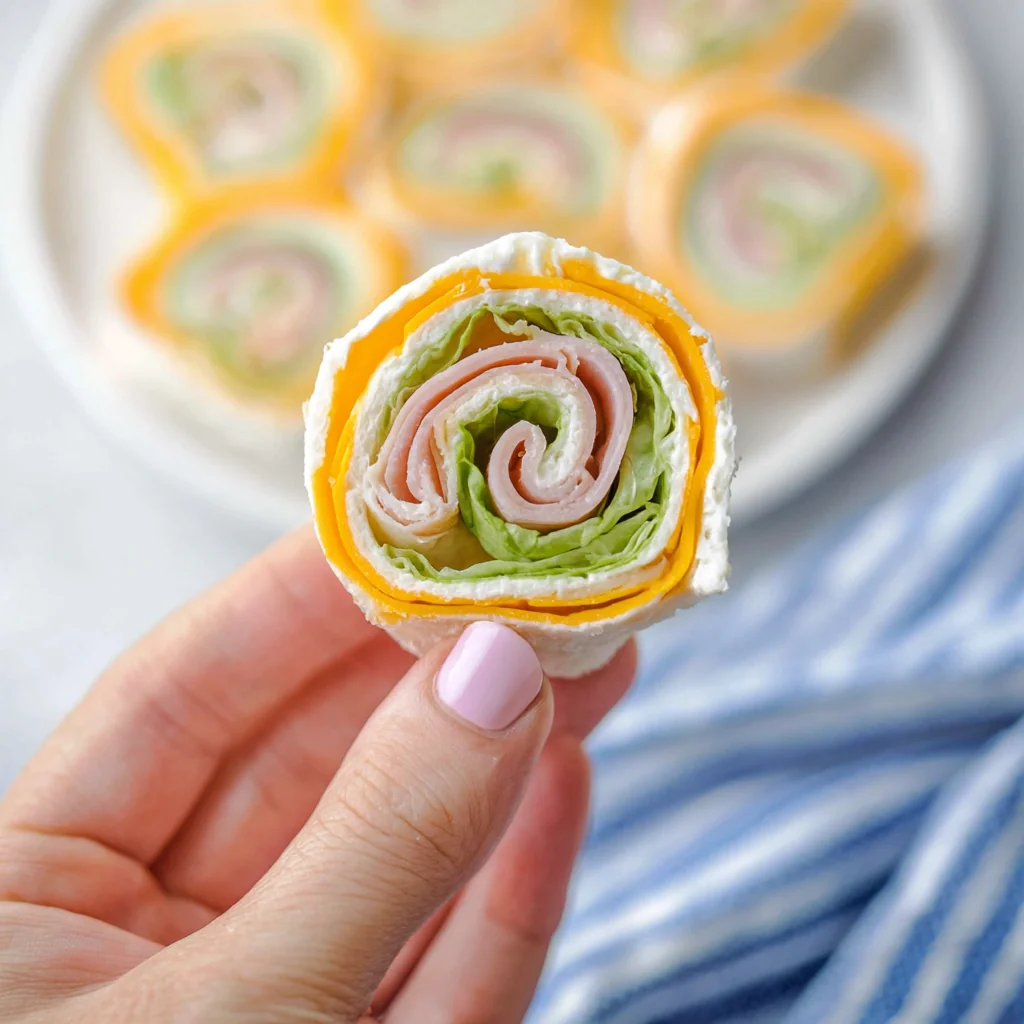 Turkey Cheddar Roll Ups