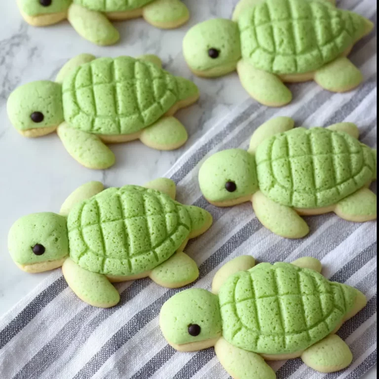 Turtle Sugar Cookies