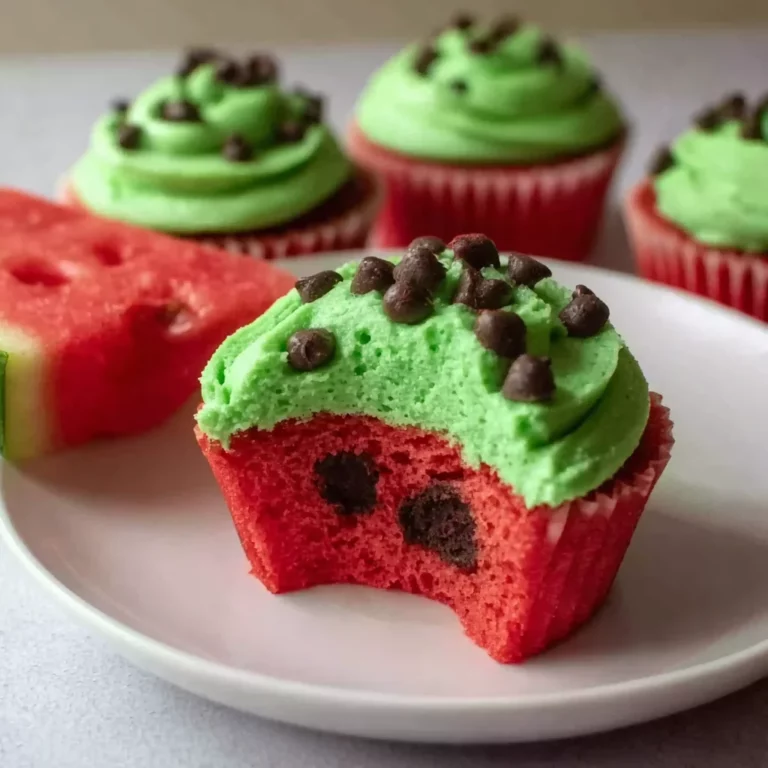Watermelon Cupcakes