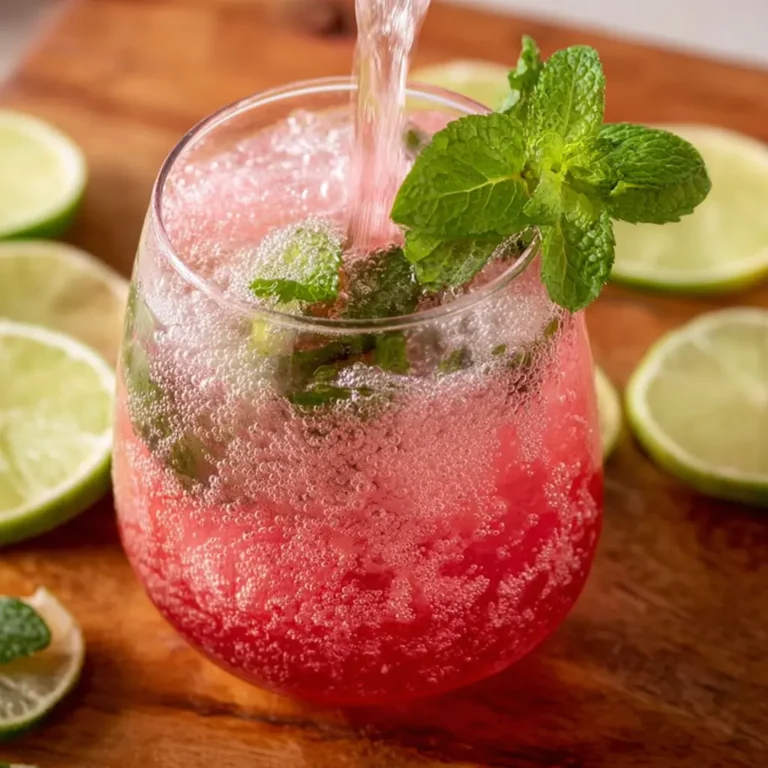 Watermelon Mint Mocktail