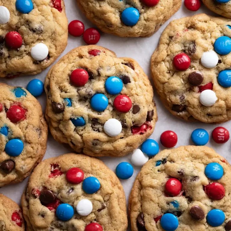 4th of July Monster Cookies