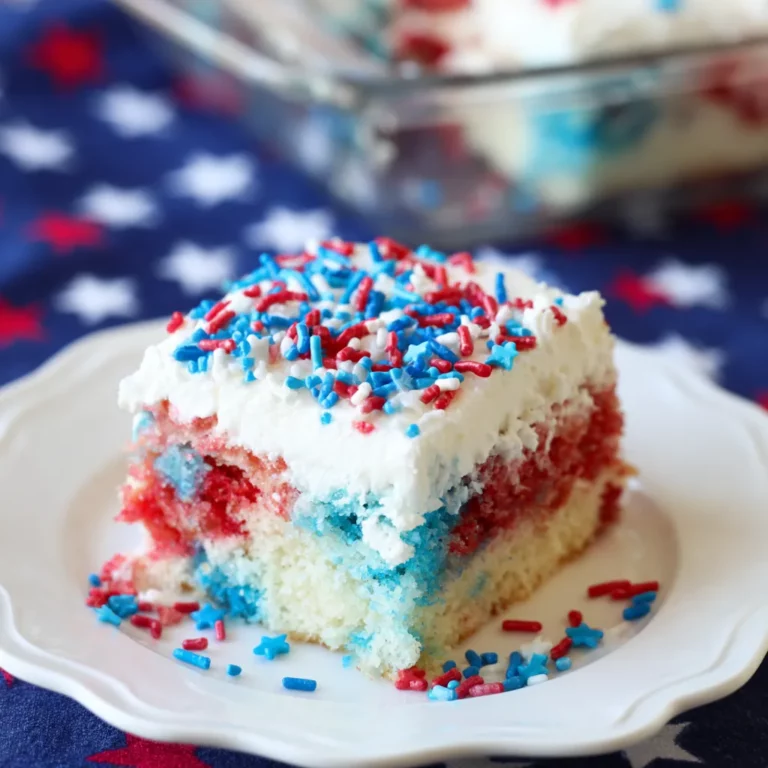 4th of July Poke Cake