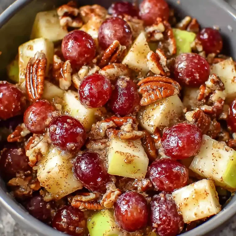 Apple and Red Grape Salad