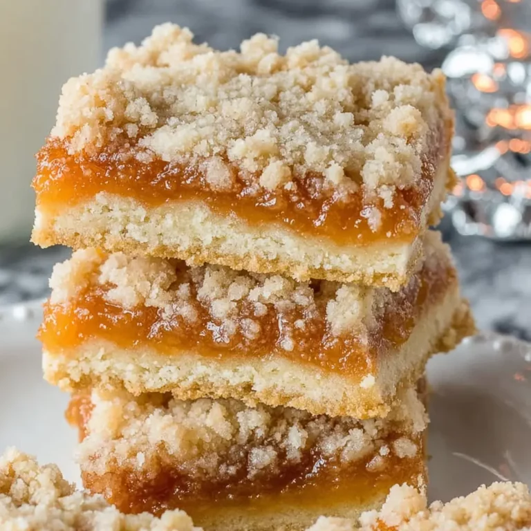 Apricot Coconut Crumble Bars