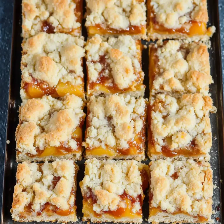 Apricot Shortbread Bars