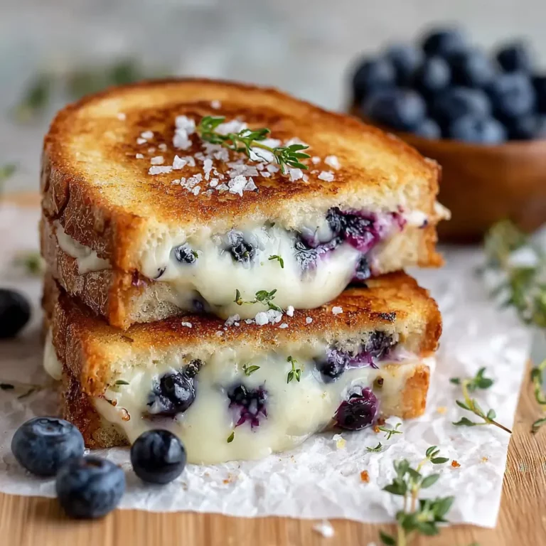 Blueberry Grilled Cheese