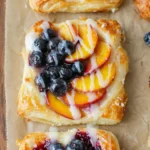 Blueberry Peach Tart