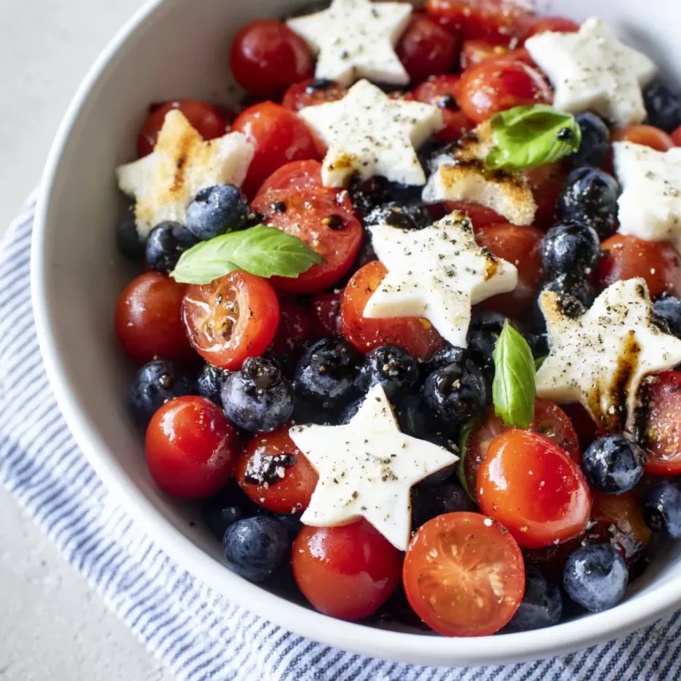 Blueberry Tomato Caprese