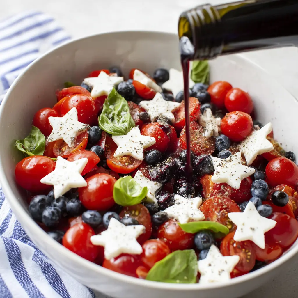 Blueberry Tomato Caprese