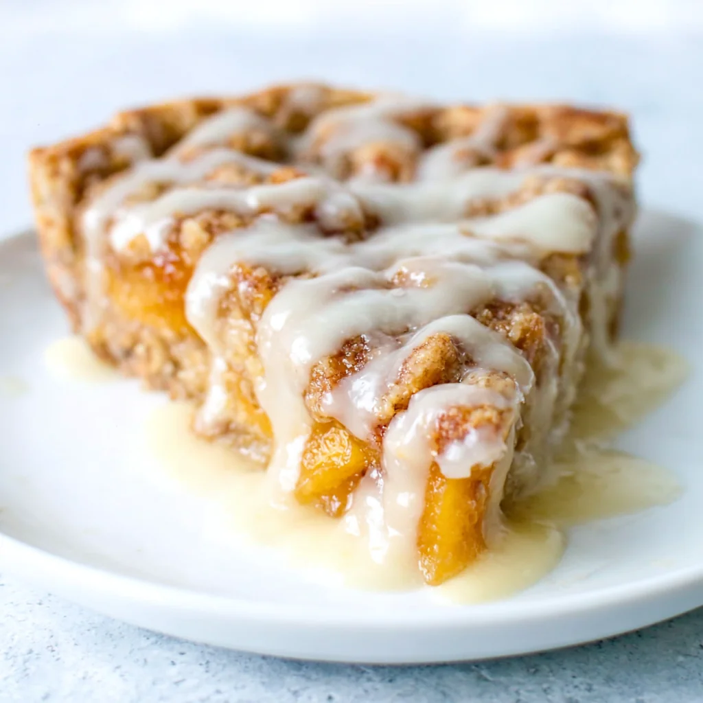 Brown Butter Peach Tart
