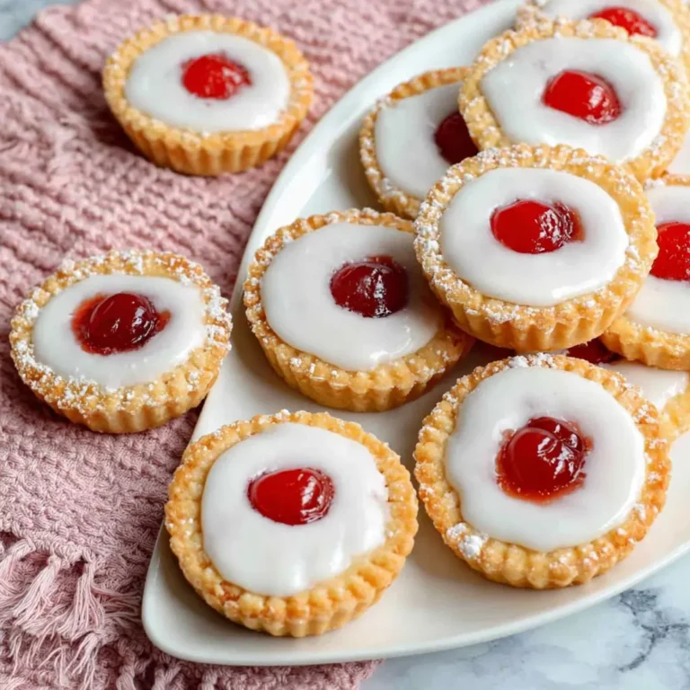 Cherry Bakewell Tartlets