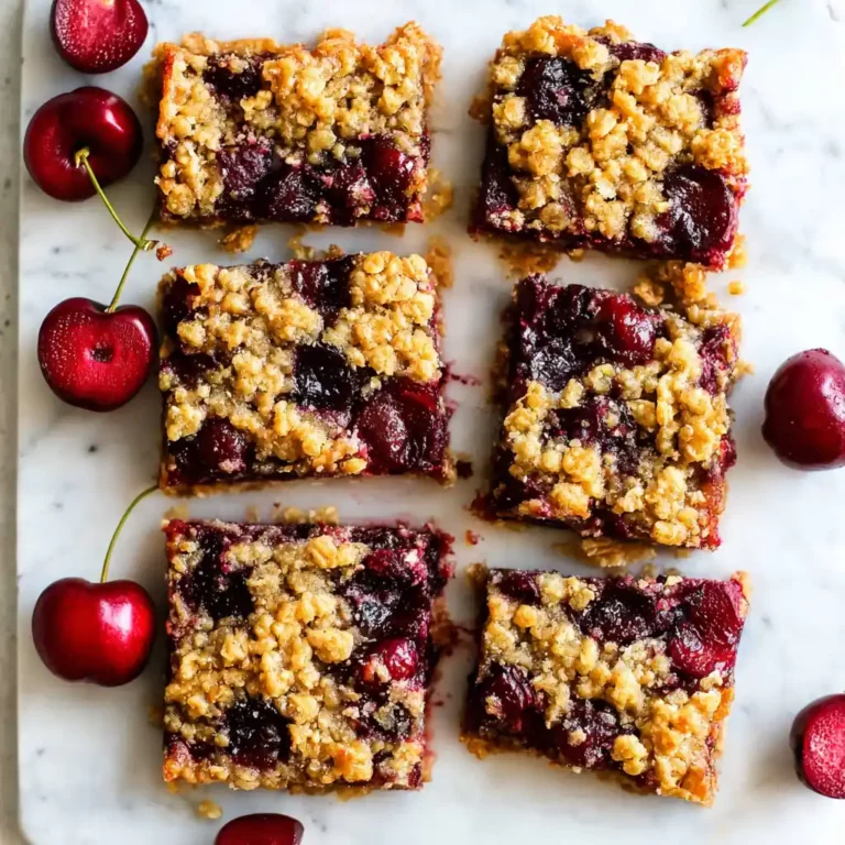 Cherry Breakfast Bars