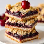 Cherry Pie Crumb Bars