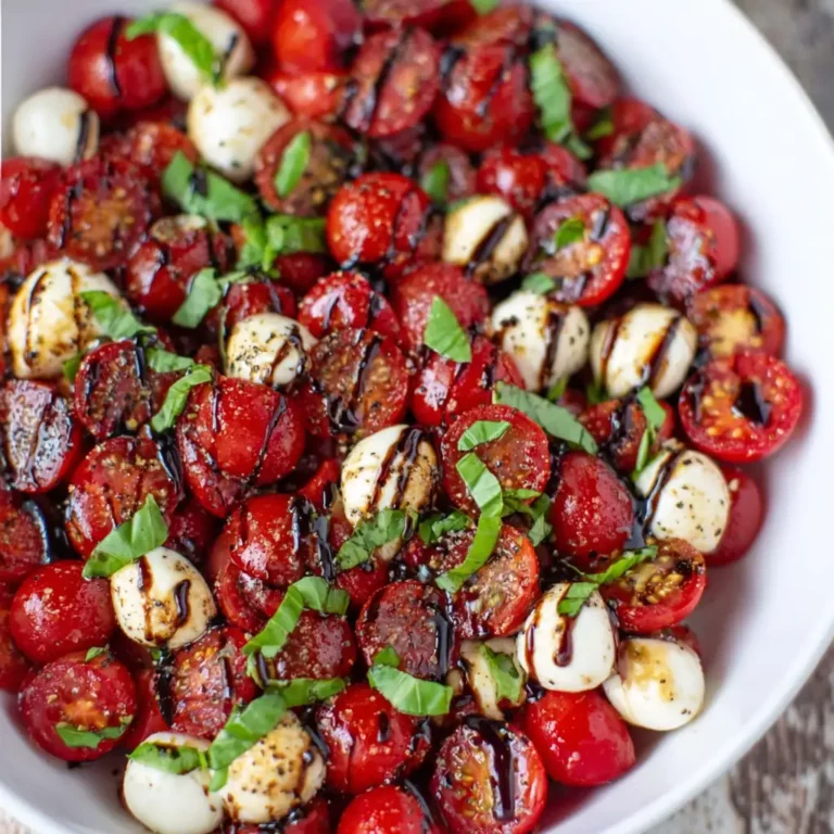Cherry Tomato Caprese Salad
