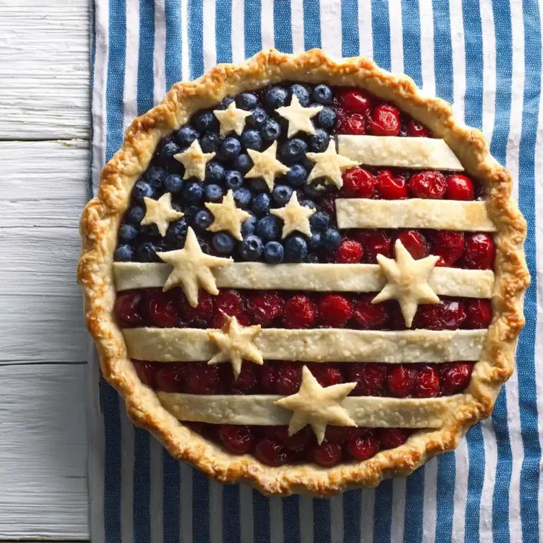 Cherry and Blueberry Pie