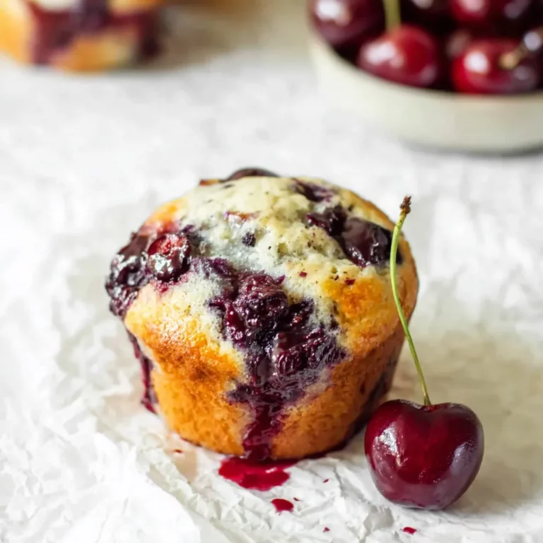 Chocolate Cherry Muffins