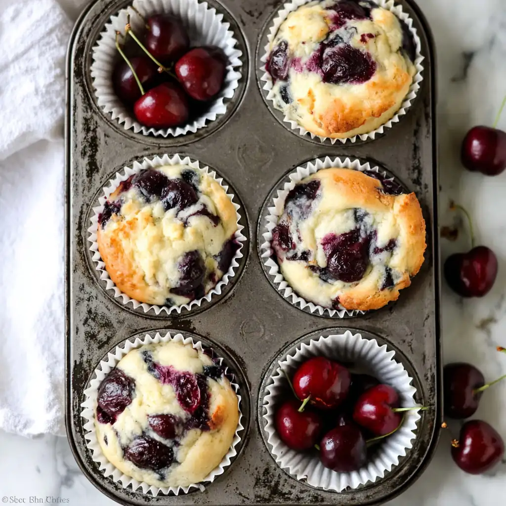 Chocolate Cherry Muffins