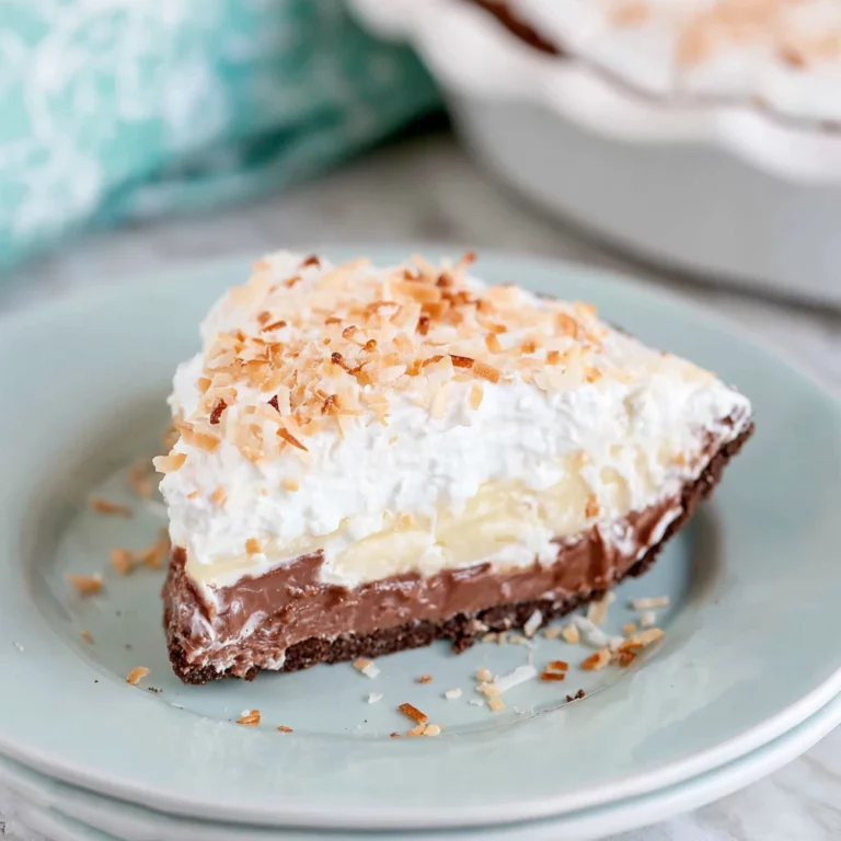 Chocolate Coconut Cream Pie