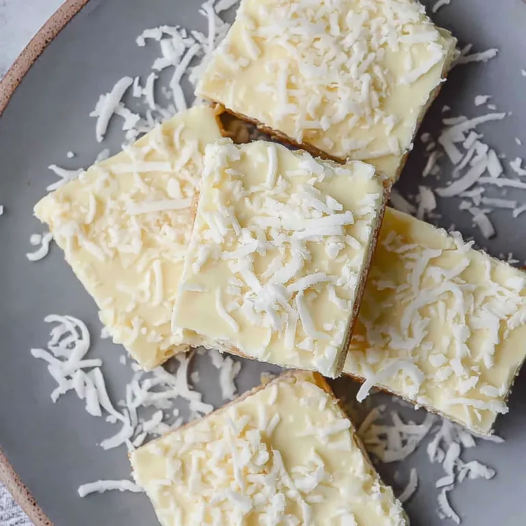 Coconut Lime Bars