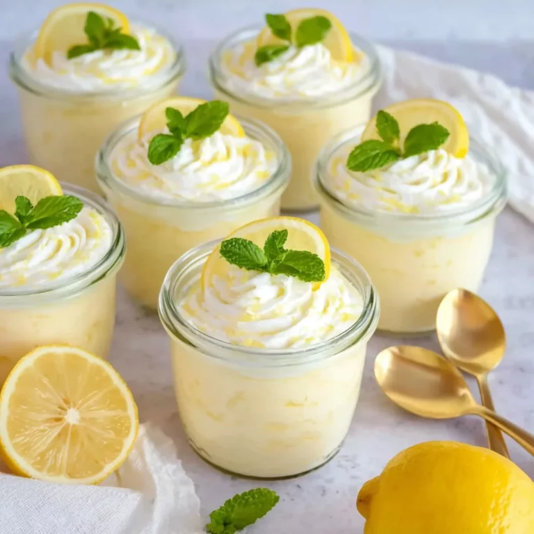 Easy Lemon Mousse