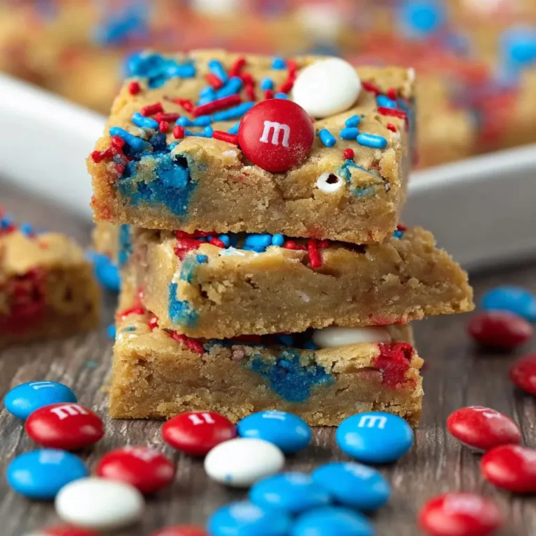 Fireworks Blondies