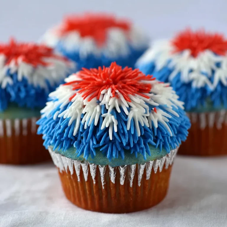 Fireworks Cupcakes