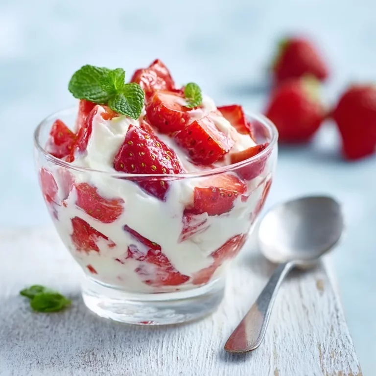 Fresas con Crema