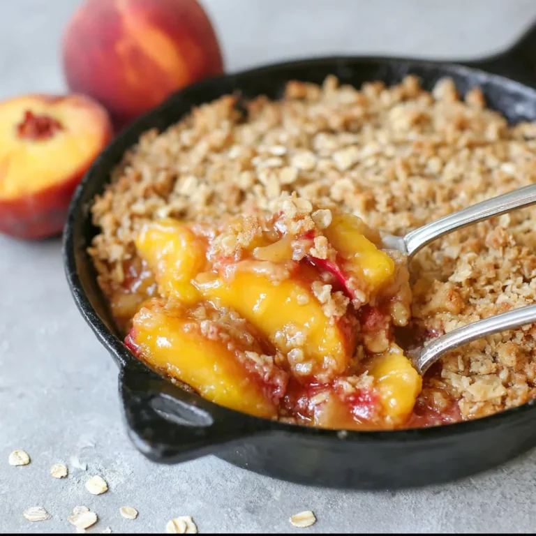 Gluten-Free Vegan Peach Cobbler