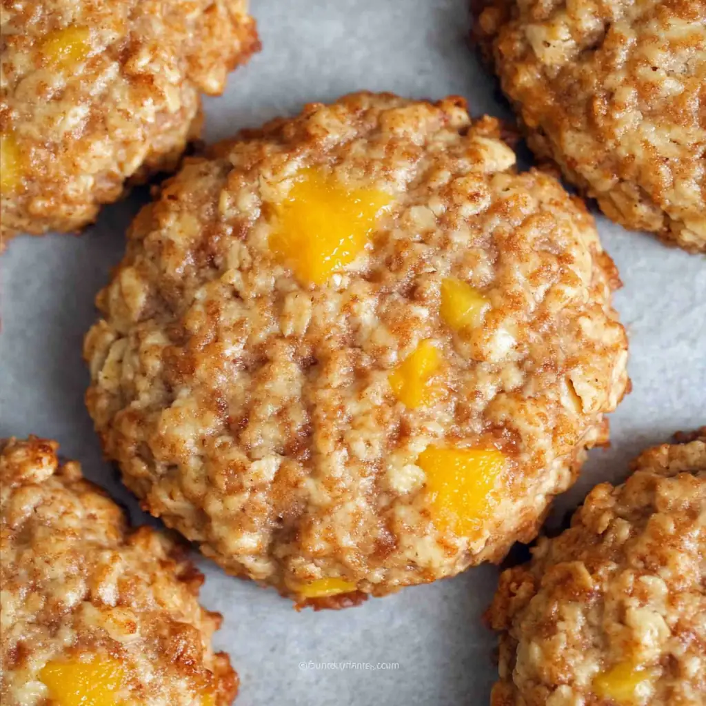Healthy Peach Oatmeal Breakfast Cookies: Easy Morning Treat 4 Healthy Peach Oatmeal Breakfast Cookies