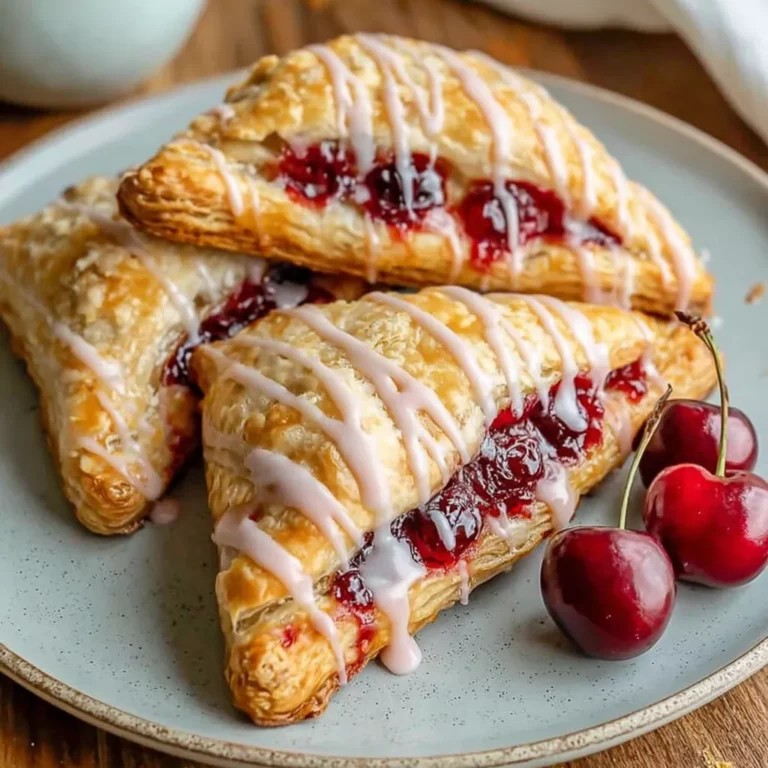 Homemade Cherry Turnovers