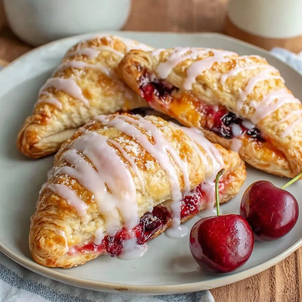 Homemade Cherry Turnovers