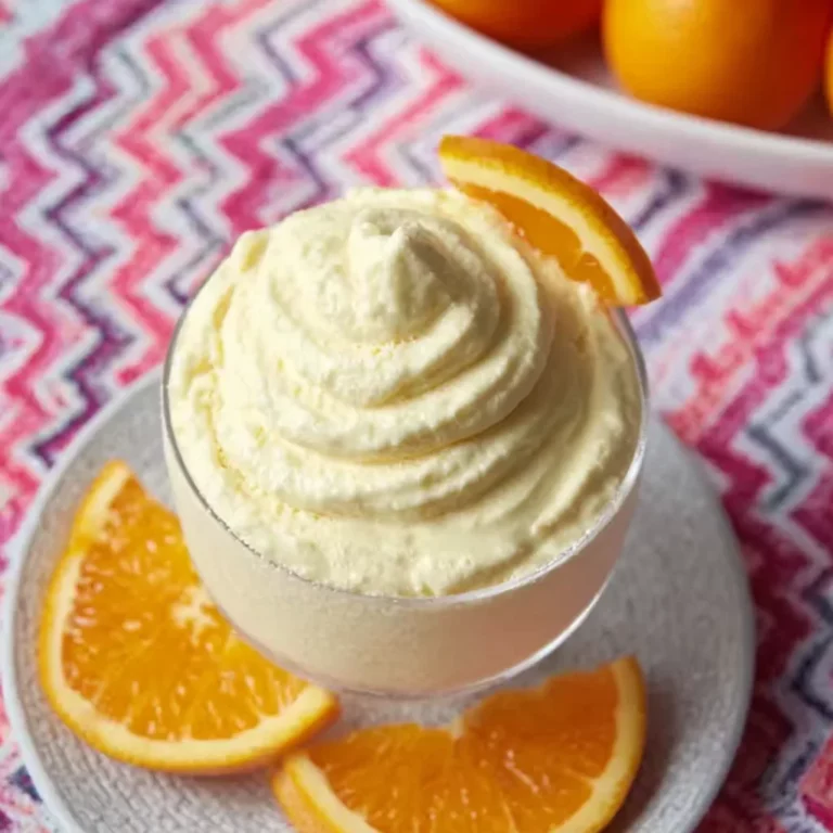 Homemade Orange Dole Whip