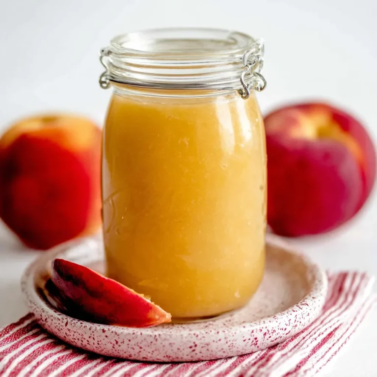Homemade Peach Curd
