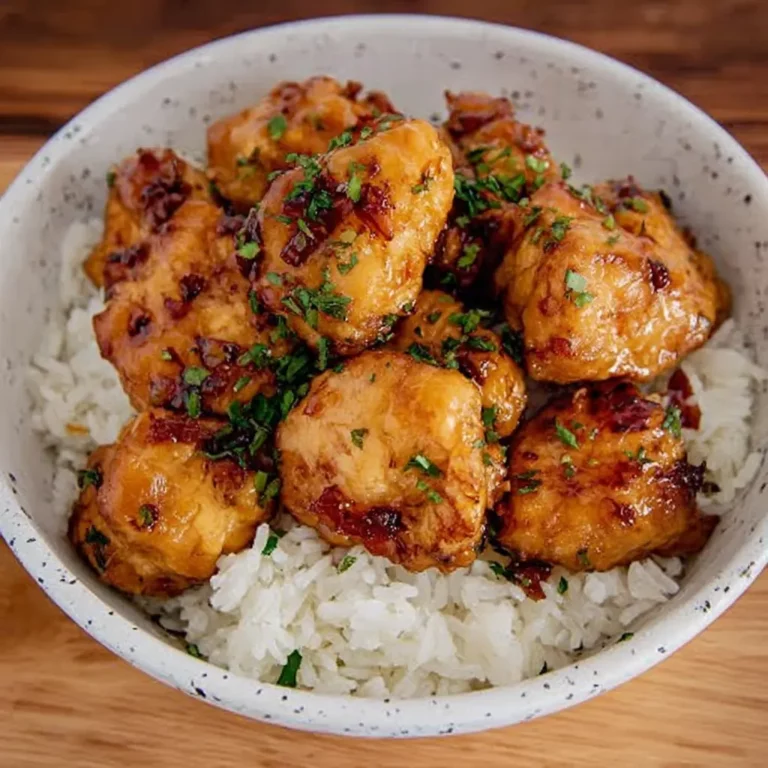 Honey Garlic Chicken Bites