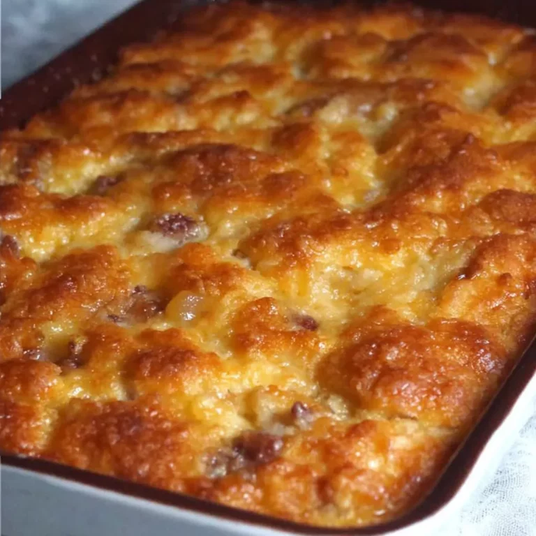 Lazy Man’s Pie Peach Cobbler
