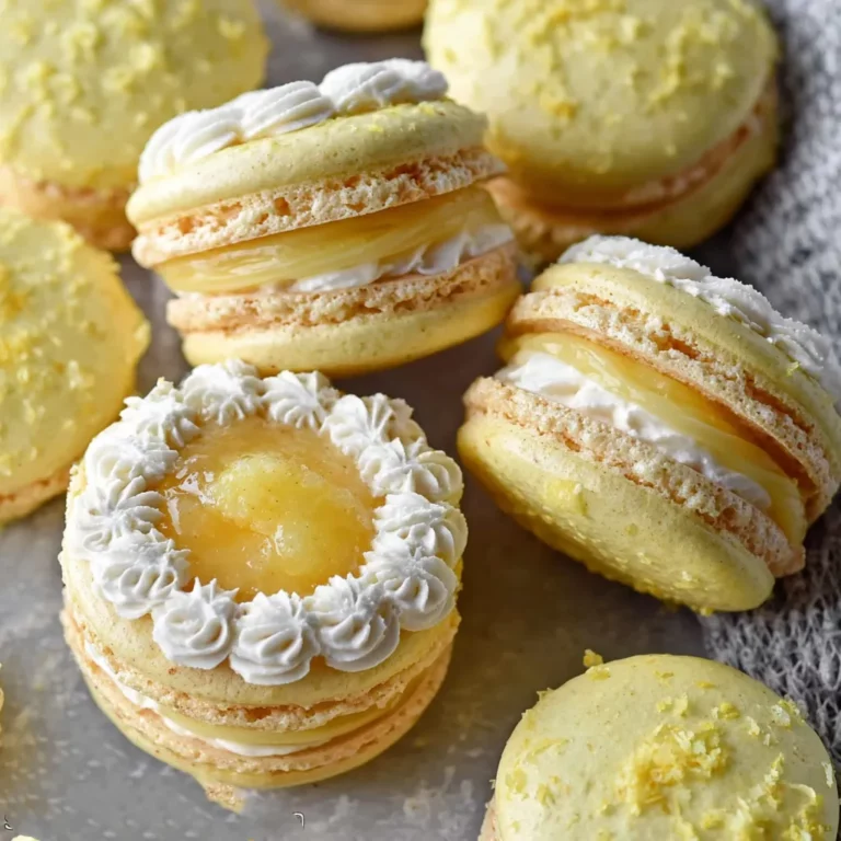 Lemon Macarons