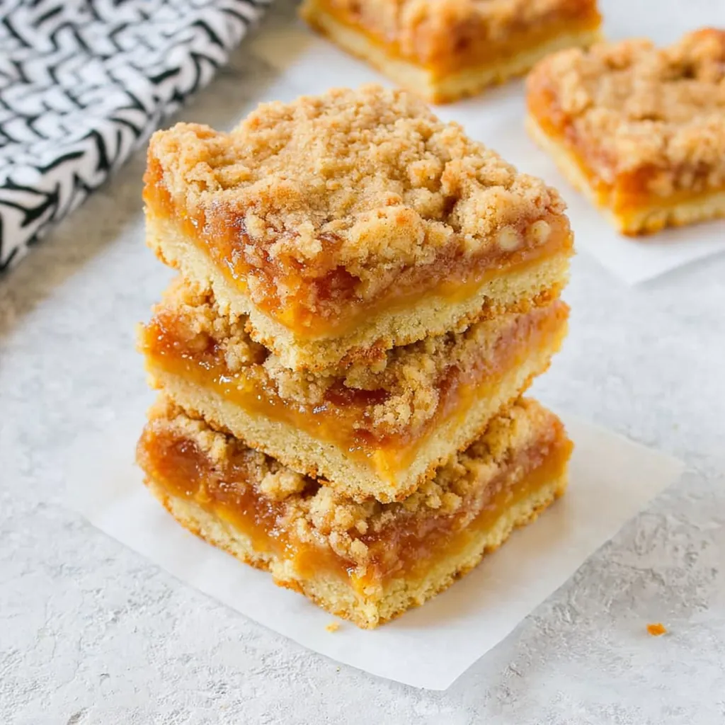 Mango Crumble Bars