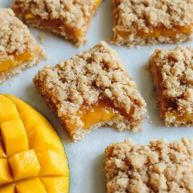 Mango Crumble Bars