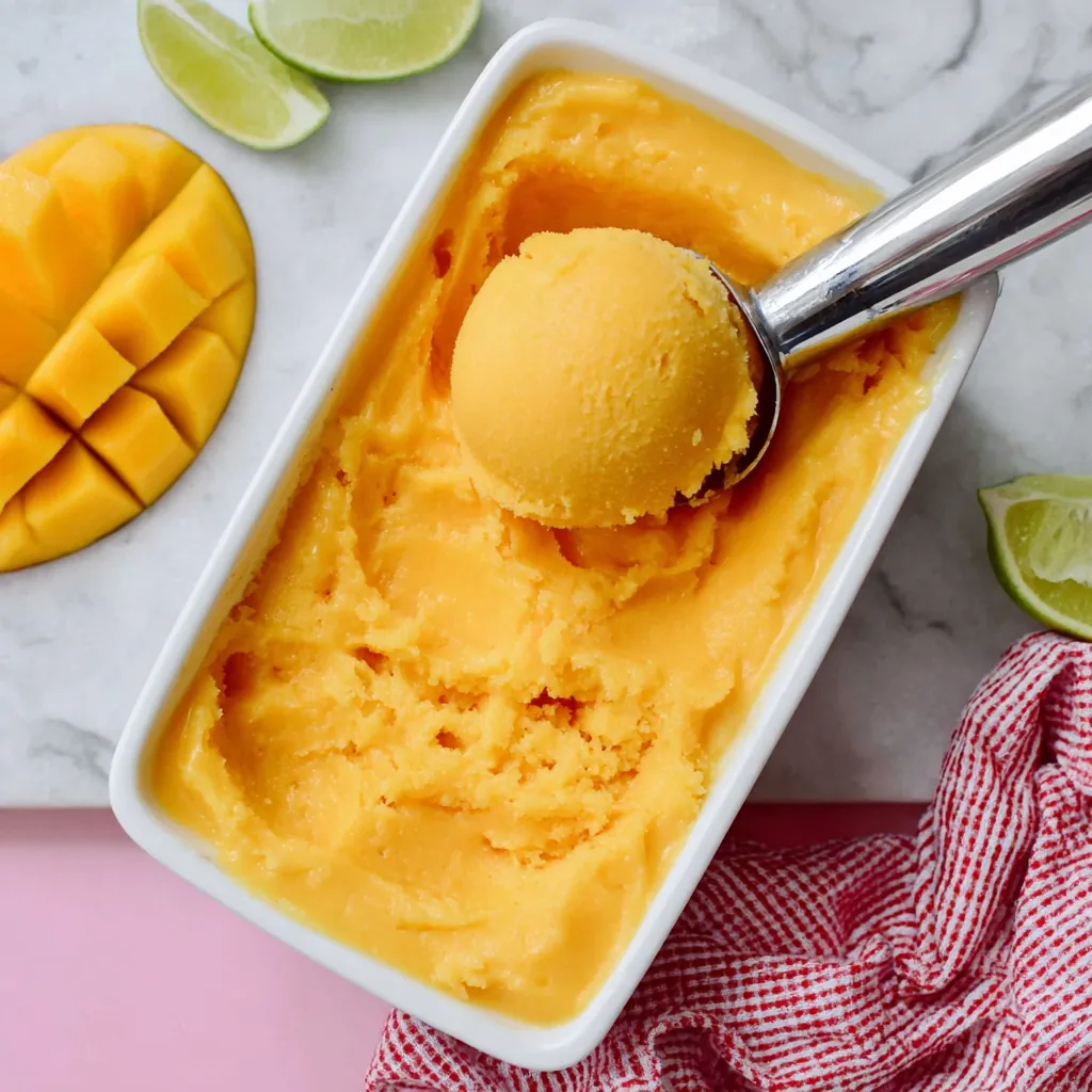 Mango Sorbet