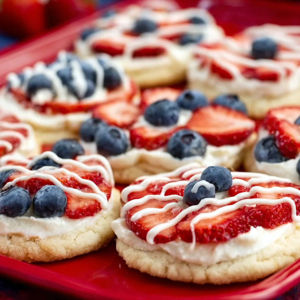 Mini Fruit Pizzas