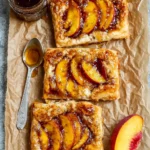 Mini Peach Cream Cheese Tarts