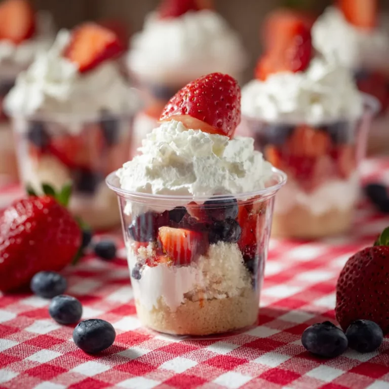 Mini Shortcake Cups