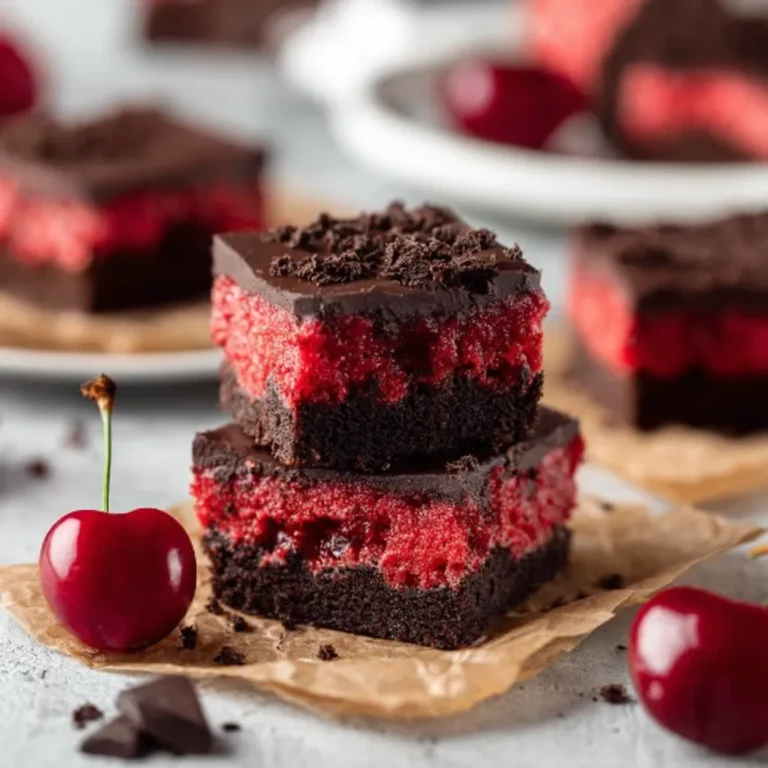 No-Bake Cherry Ripe Slice