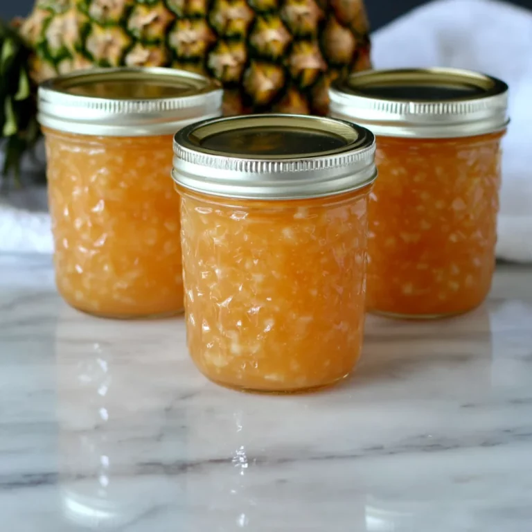 No-Pectin Pineapple Jam