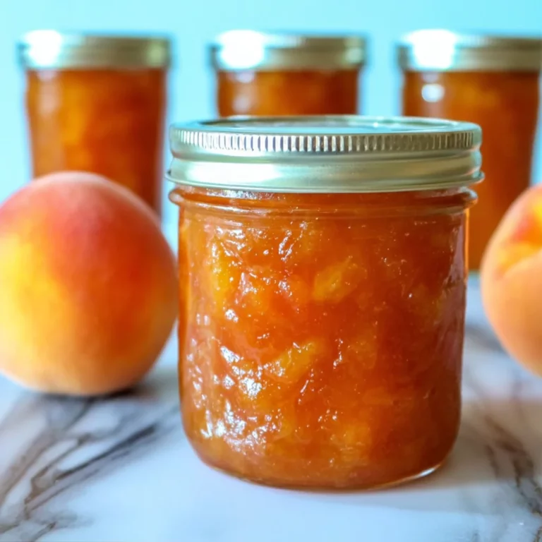 Old Fashioned Peach Jam