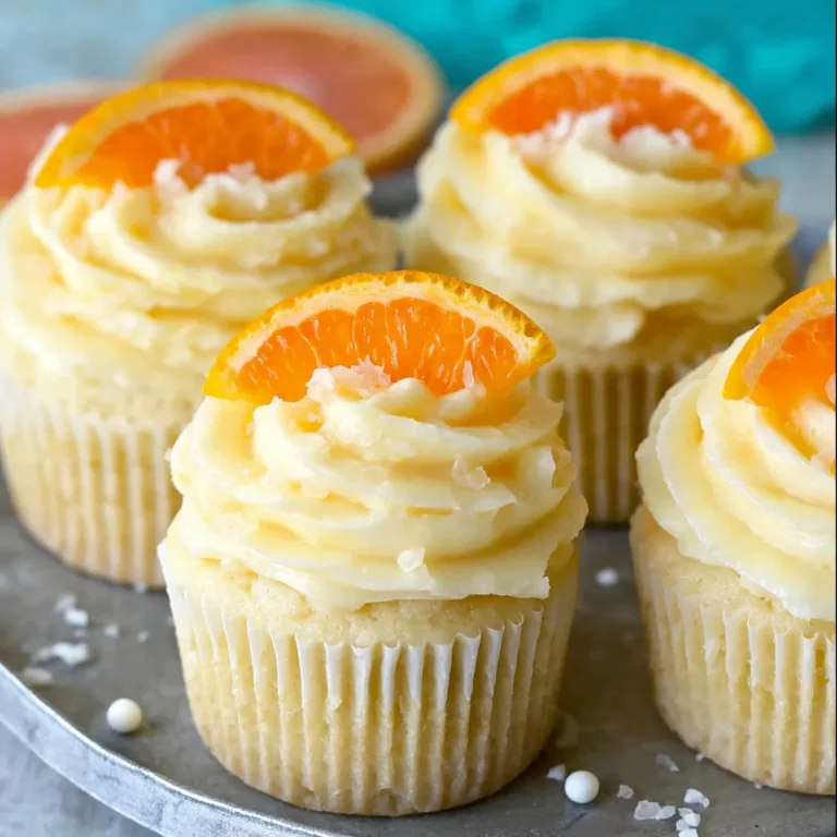 Orange Cream Cupcakes