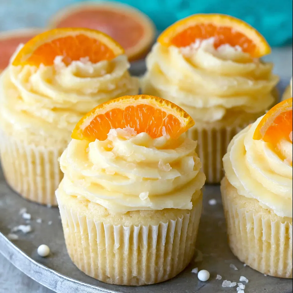 Orange Cream Cupcakes